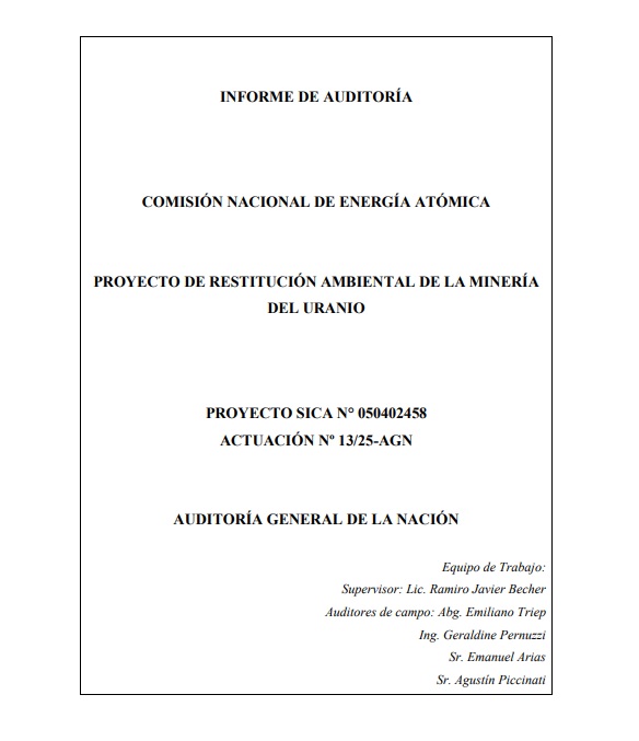 AUDITORIA AGN